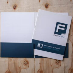 Professional custom offset printed presentation folders in Los Angeles by Indie Printing