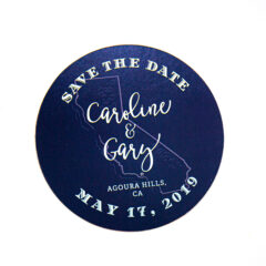 High-definition custom save the date cards 16pt cardstock same day printing Los Angeles boutique quality