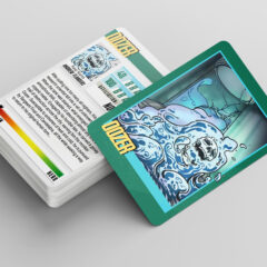 Professional custom offset printed trading cards in Los Angeles by Indie Printing