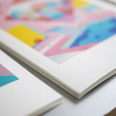 Premium cotton cardstock bookmarks with soft texture in Los Angeles by Indie Printing