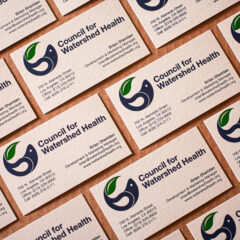 Premium sustainable hemp cardstock business cards in Los Angeles by Indie Printing